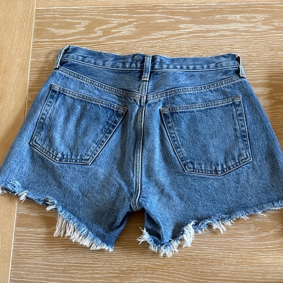 AGOLDE Parker Long Jean Shorts - Women’s size 27 - Picture 3 of 7